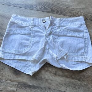 UNIONBAY Women's White Jean Shorts